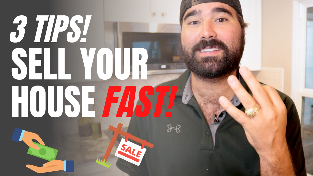 Matt gives you his 3 tips of selling your home faster!